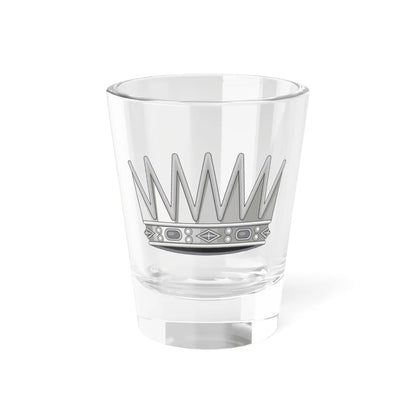 Corona allantica araldica italiana Versione dargento (Italy) (Coat of Arms) Shot Glass 1.5oz 1.5oz - Go Mug Yourself