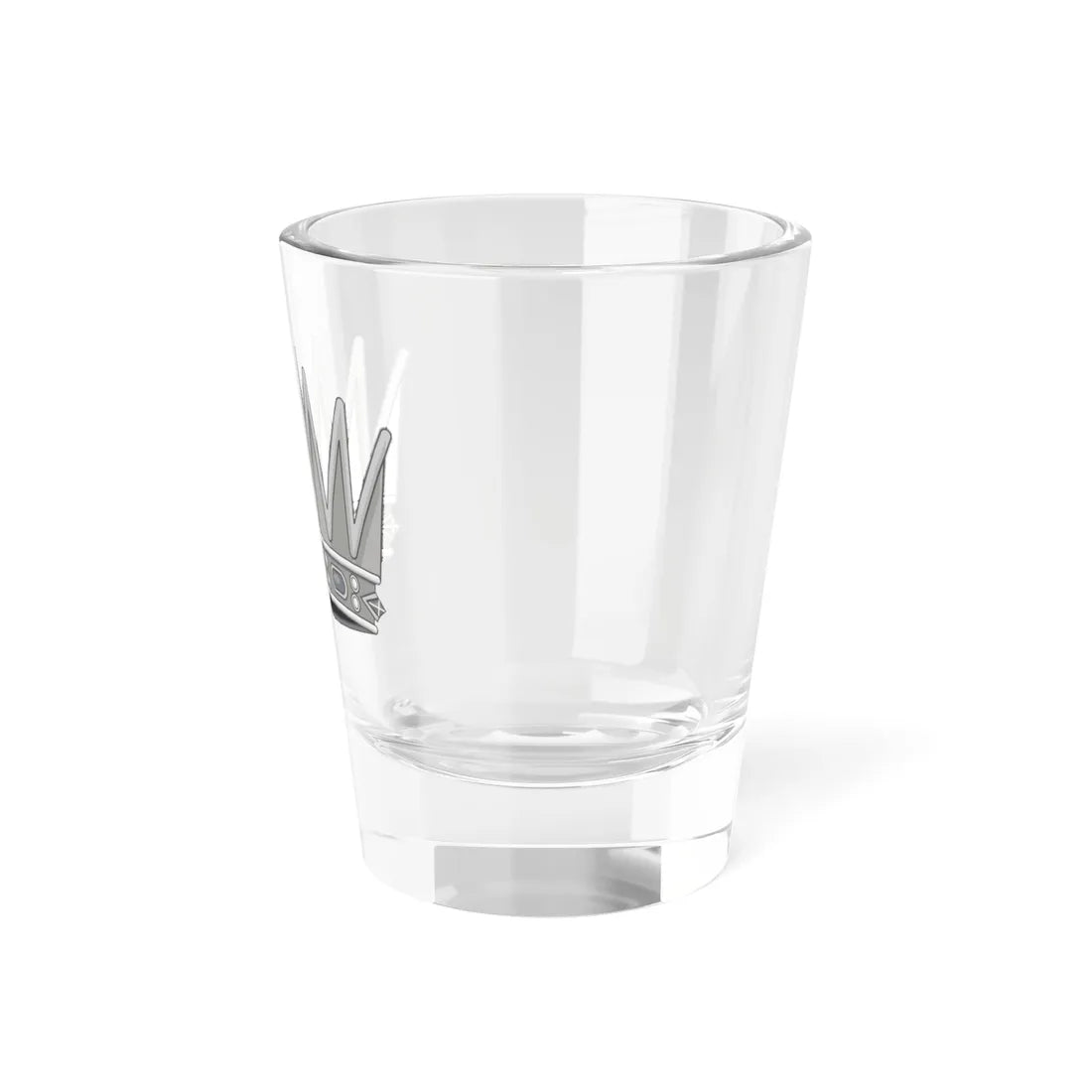 Corona allantica araldica italiana Versione dargento (Italy) (Coat of Arms) Shot Glass 1.5oz - Go Mug Yourself
