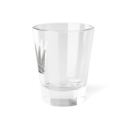 Corona allantica araldica italiana Versione dargento (Italy) (Coat of Arms) Shot Glass 1.5oz - Go Mug Yourself