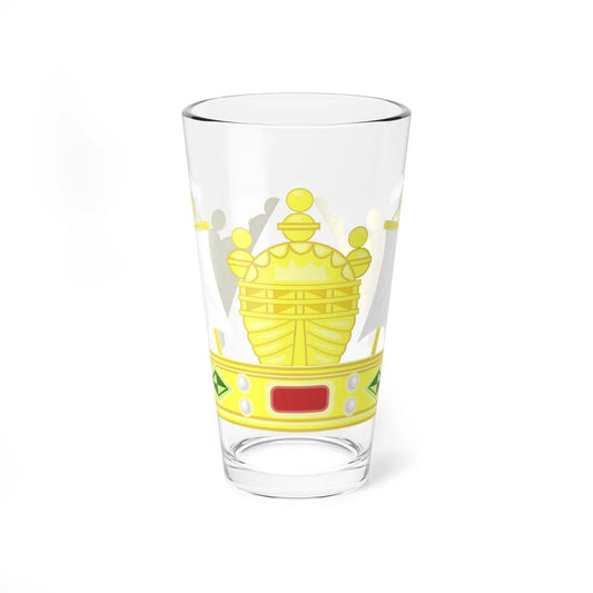 Corona Armada Argentina (Argentina) (Coat of Arms) Pint Glass 16oz 16oz - Go Mug Yourself