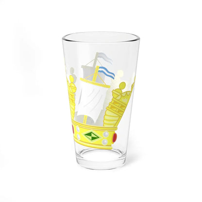 Corona Armada Argentina (Argentina) (Coat of Arms) Pint Glass 16oz - Go Mug Yourself