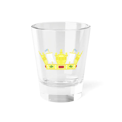Corona Armada Argentina (Argentina) (Coat of Arms) Shot Glass 1.5oz 1.5oz - Go Mug Yourself