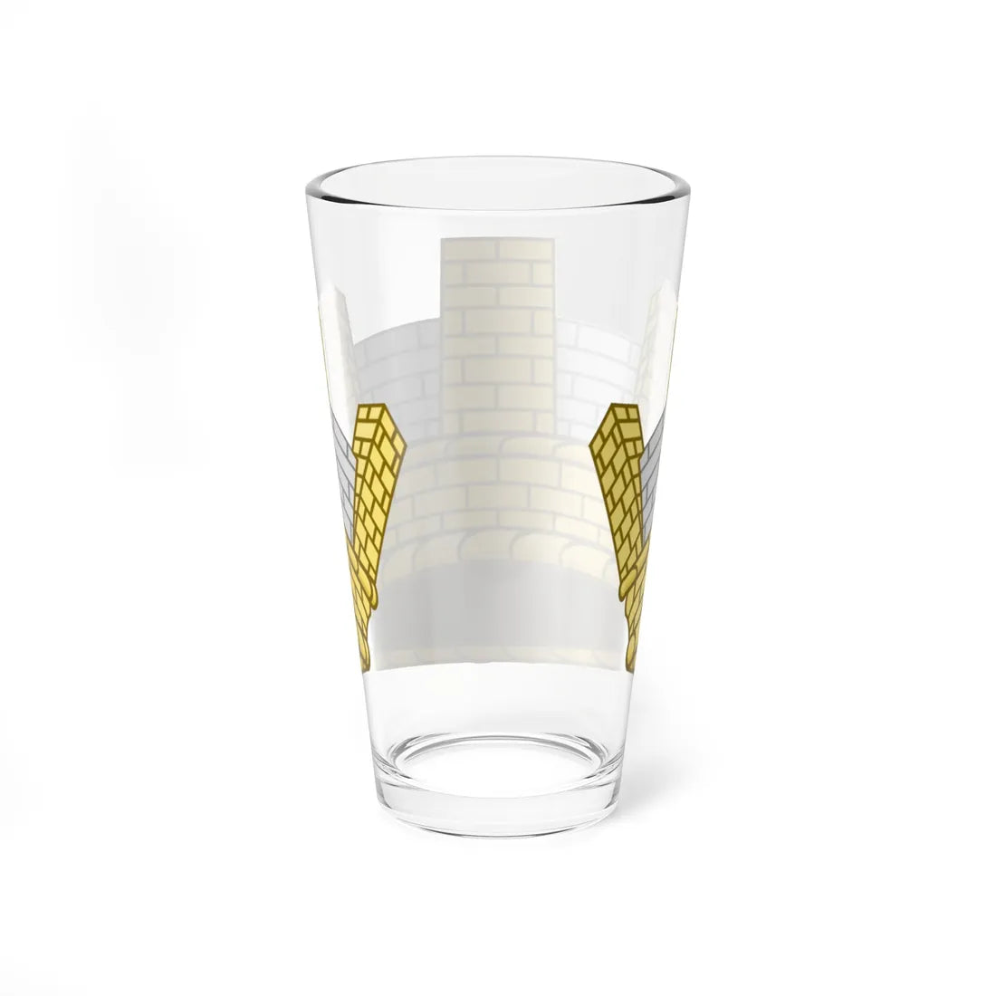 Corona di Comune entro i 3000 ab. Regno dItalia 1861-1946 (Italy) (Coat of Arms) Pint Glass 16oz - Go Mug Yourself