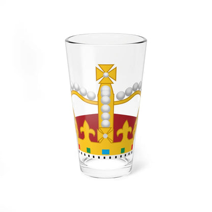 Corona imperial cerrada reino unido (United Kingdom) (Coat of Arms) Pint Glass 16oz 16oz - Go Mug Yourself