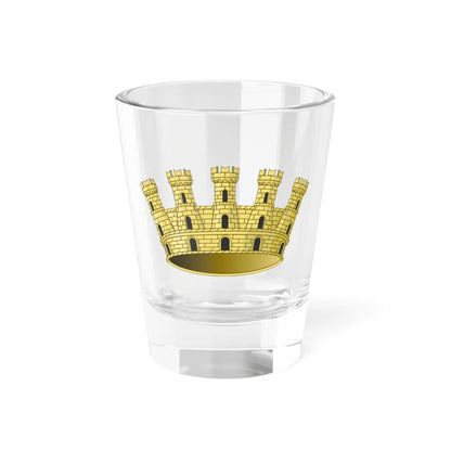 Corona muraria di città italiana 014 (Italy) (Coat of Arms) Shot Glass 1.5oz 1.5oz - Go Mug Yourself