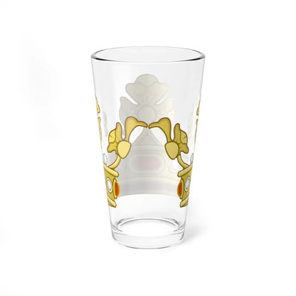 Corona normale di principe italiano (Italy) (Coat of Arms) Pint Glass 16oz - Go Mug Yourself