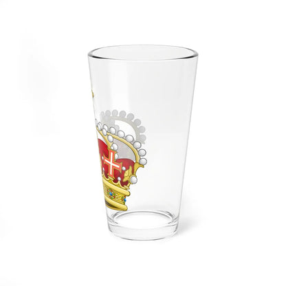 Corona Reale italiana (Italy) (Coat of Arms) Pint Glass 16oz - Go Mug Yourself
