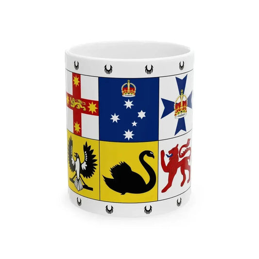 Coronation Standard of Australia (Australia) White Coffee Mug 11oz - Go Mug Yourself