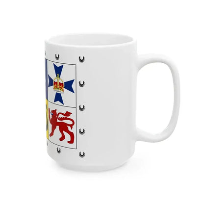 Coronation Standard of Australia (Australia) White Coffee Mug - Go Mug Yourself