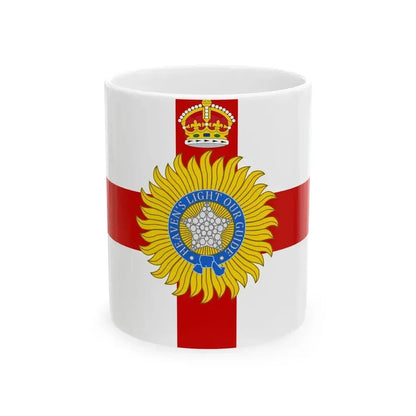 Coronation Standard of British Raj (India) White Coffee Mug 11oz - Go Mug Yourself