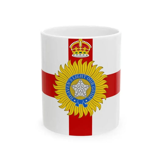 Coronation Standard of British Raj (India) White Coffee Mug 11oz - Go Mug Yourself