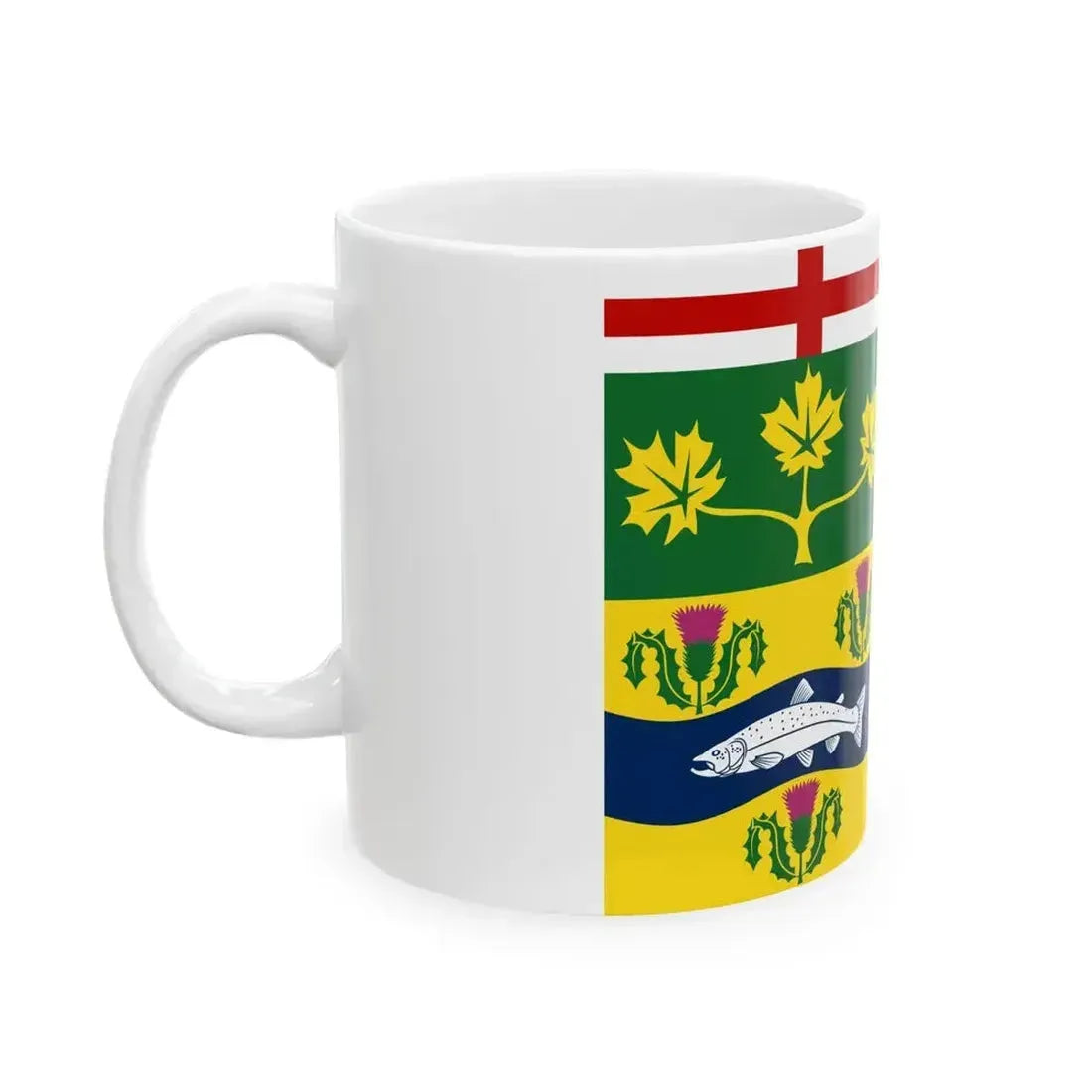 Coronation standard of Canada 1911 (Canada) White Coffee Mug - Go Mug Yourself