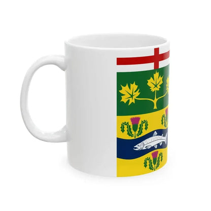 Coronation standard of Canada 1911 (Canada) White Coffee Mug - Go Mug Yourself
