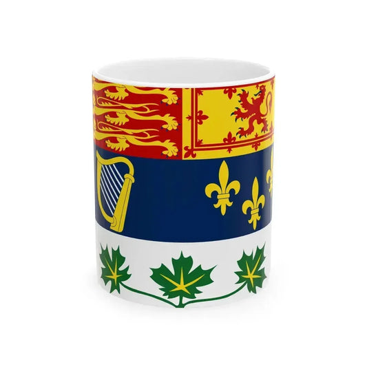 Coronation standard of Canada 1937-1953 (Canada) White Coffee Mug 11oz - Go Mug Yourself