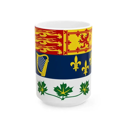 Coronation standard of Canada 1937-1953 (Canada) White Coffee Mug 15oz - Go Mug Yourself