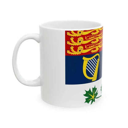 Coronation standard of Canada 1937-1953 (Canada) White Coffee Mug - Go Mug Yourself