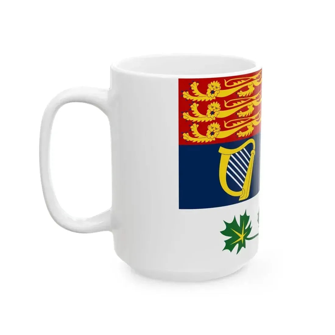 Coronation standard of Canada 1937-1953 (Canada) White Coffee Mug - Go Mug Yourself