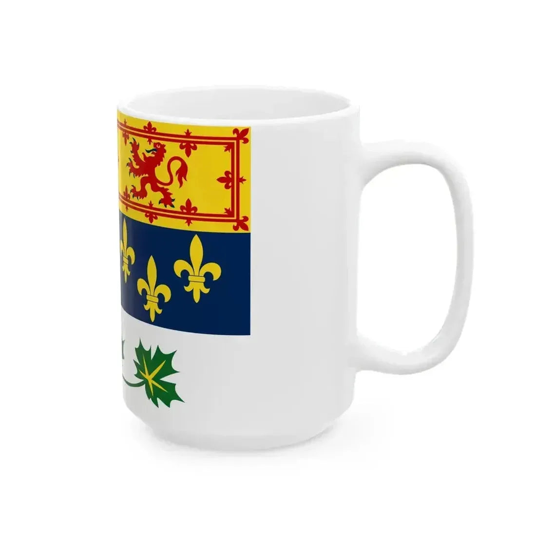 Coronation standard of Canada 1937-1953 (Canada) White Coffee Mug - Go Mug Yourself