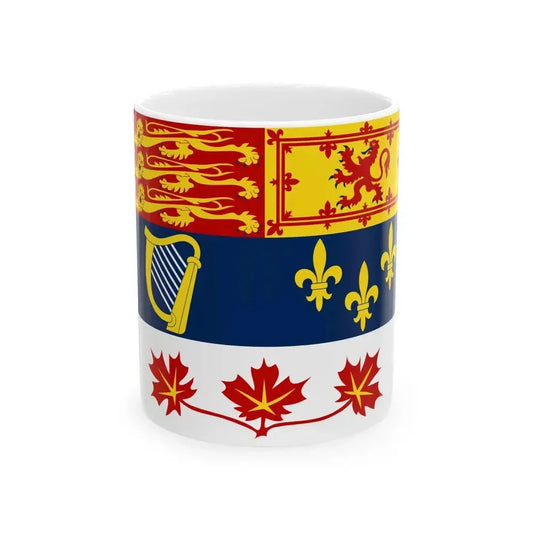 Coronation Standard of Canada (Canada) White Coffee Mug 11oz - Go Mug Yourself