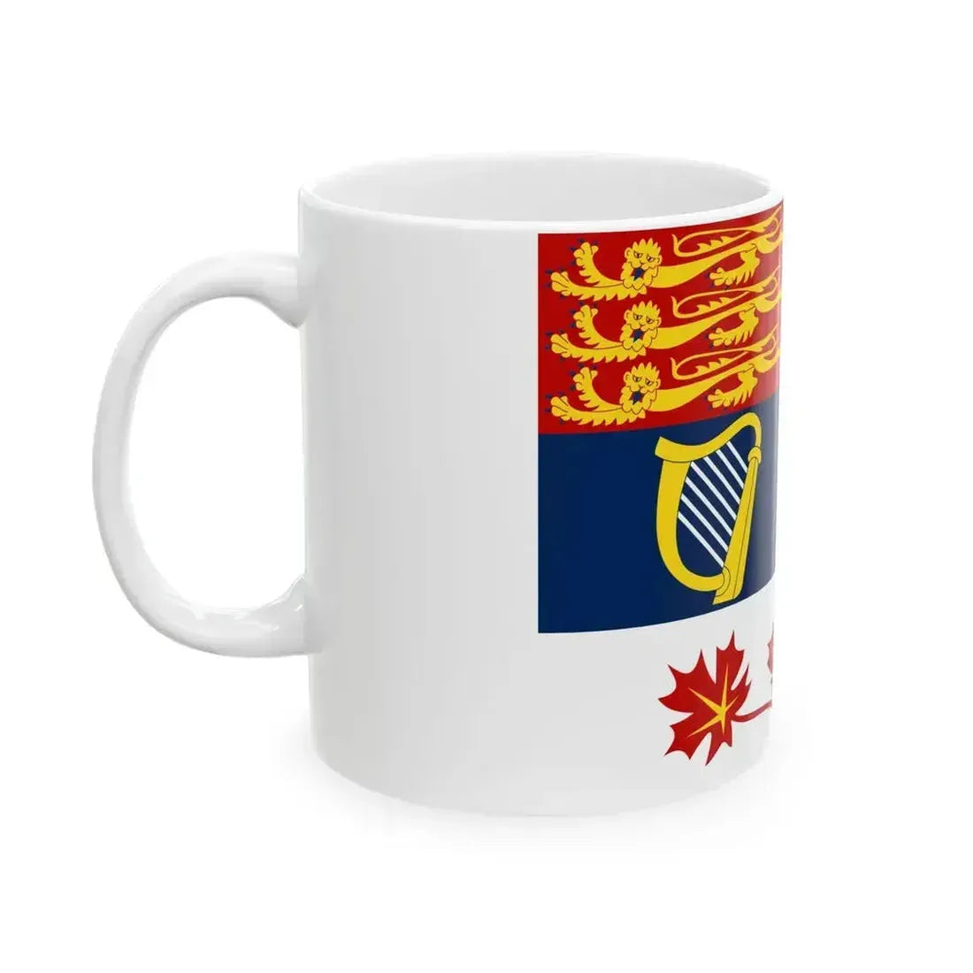 Coronation Standard of Canada (Canada) White Coffee Mug - Go Mug Yourself