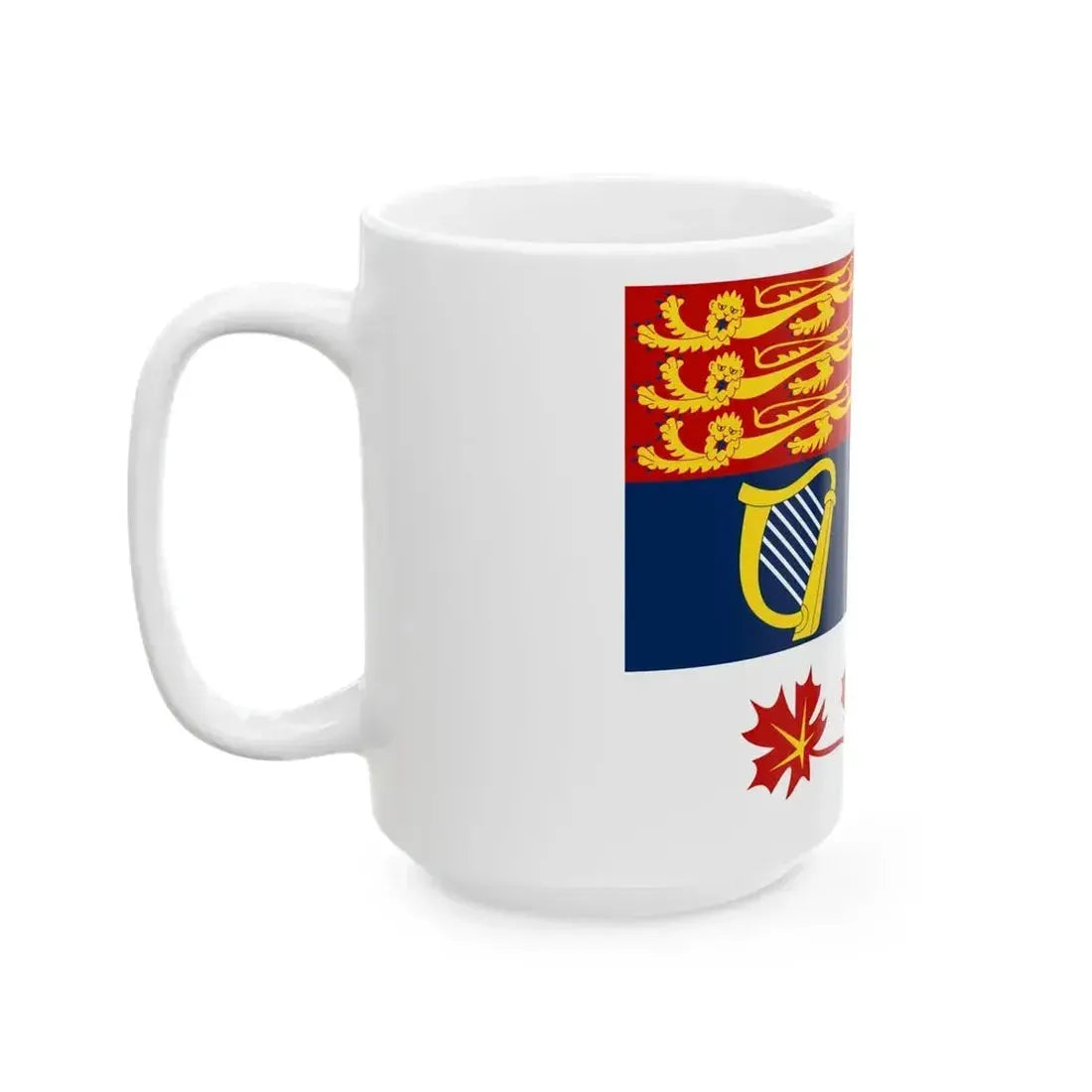 Coronation Standard of Canada (Canada) White Coffee Mug - Go Mug Yourself