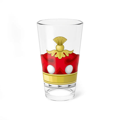 Coronet of a British Baron (United Kingdom) (Coat of Arms) Pint Glass 16oz 16oz - Go Mug Yourself