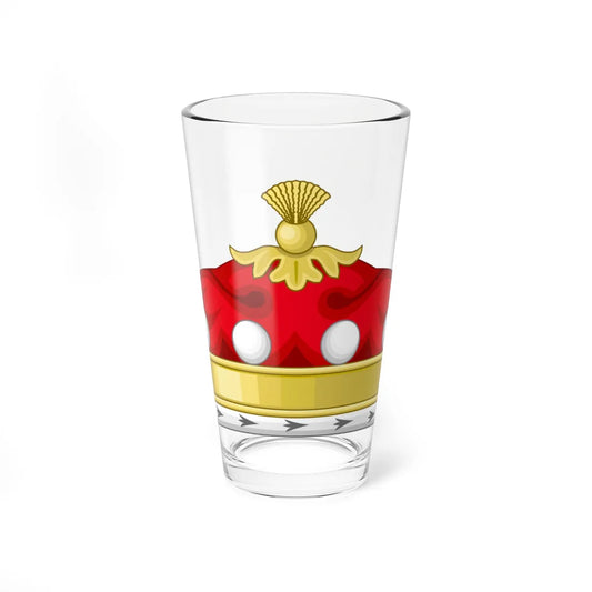 Coronet of a British Baron (United Kingdom) (Coat of Arms) Pint Glass 16oz 16oz - Go Mug Yourself