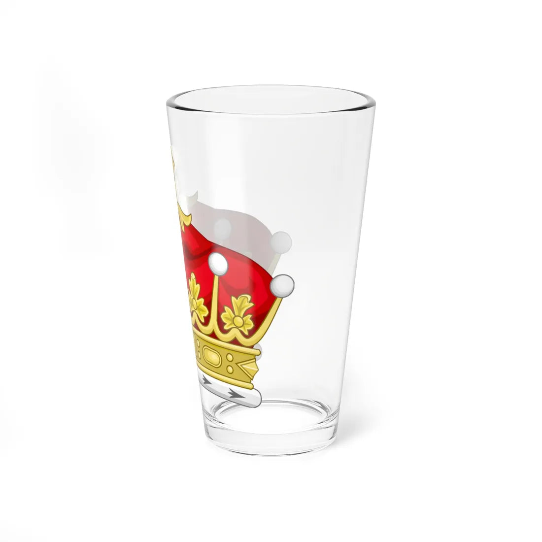 Coronet of a British Earl (United Kingdom) (Coat of Arms) Pint Glass 16oz - Go Mug Yourself