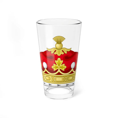 Coronet of a British Marquess (United Kingdom) (Coat of Arms) Pint Glass 16oz 16oz - Go Mug Yourself