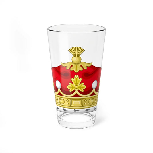Coronet of a British Marquess (United Kingdom) (Coat of Arms) Pint Glass 16oz 16oz - Go Mug Yourself