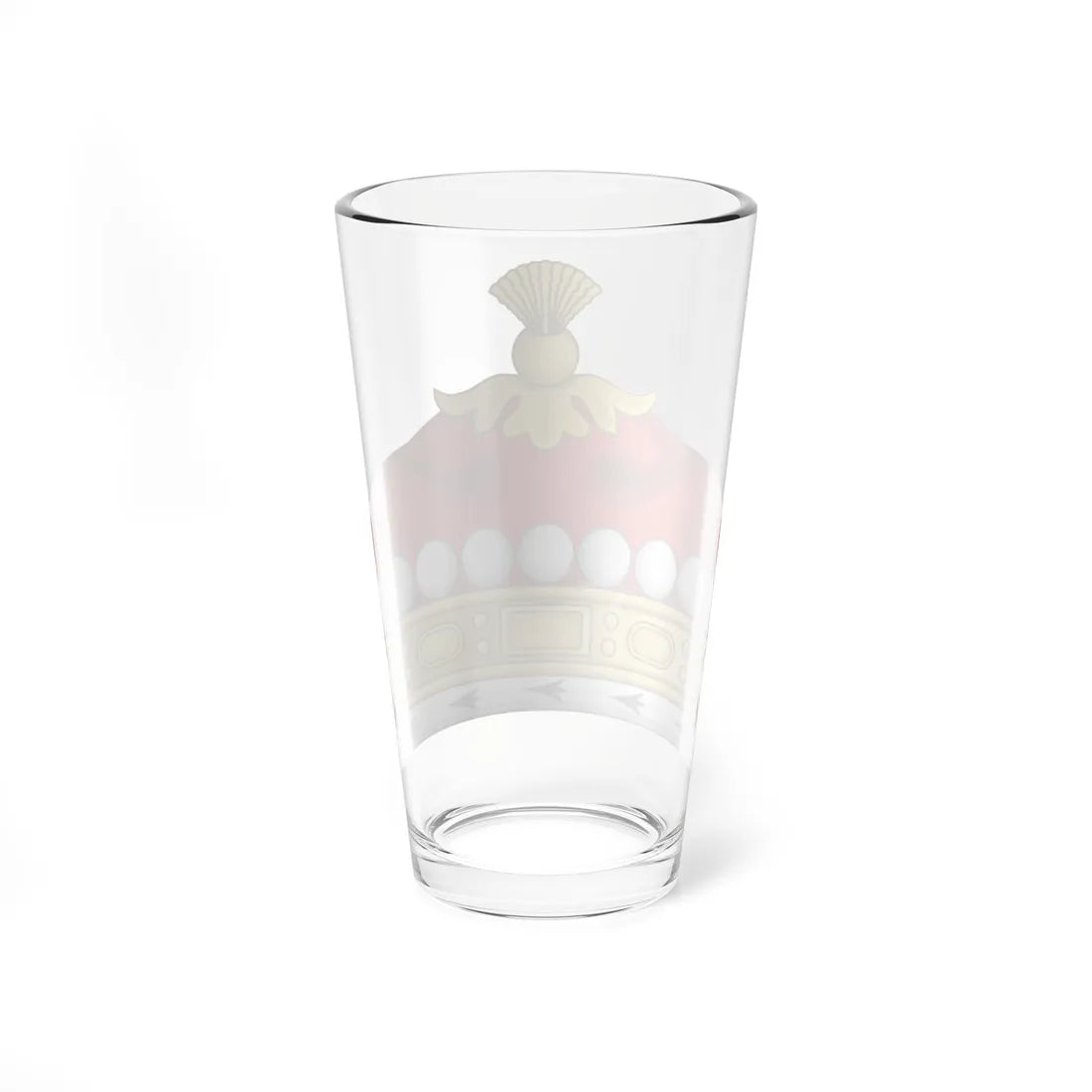 Coronet of a British Viscount (United Kingdom) (Coat of Arms) Pint Glass 16oz - Go Mug Yourself