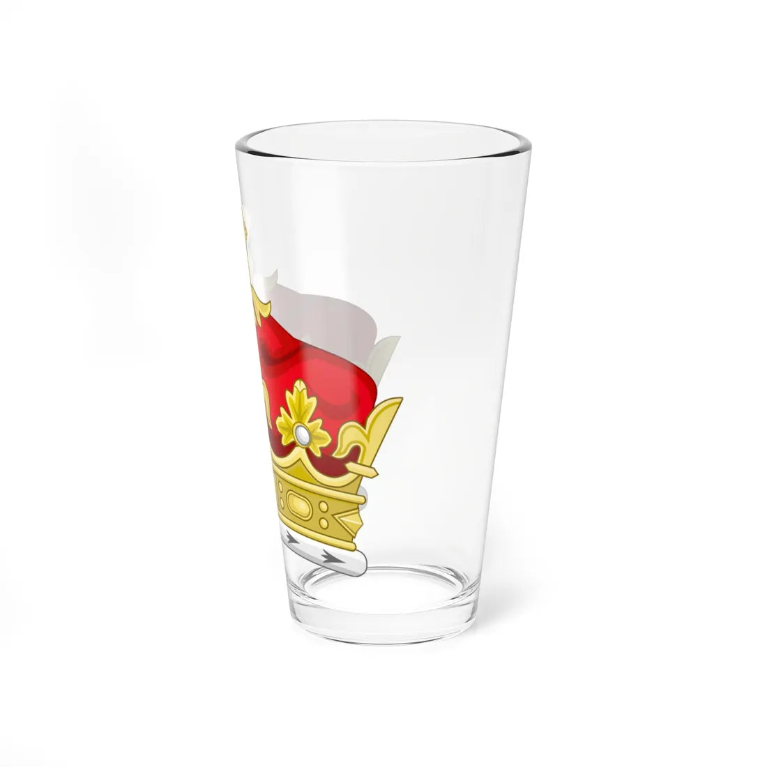 Coronet of a Child of a Daughter of the Sovereign (United Kingdom) (Coat of Arms) Pint Glass 16oz - Go Mug Yourself