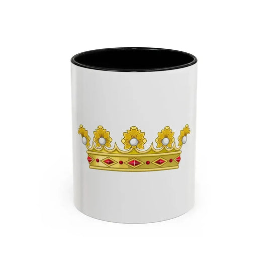 Coronet of a Duke - Kingdom of Portugal - Accent Coffee Mug 11oz Black - Go Mug Yourself