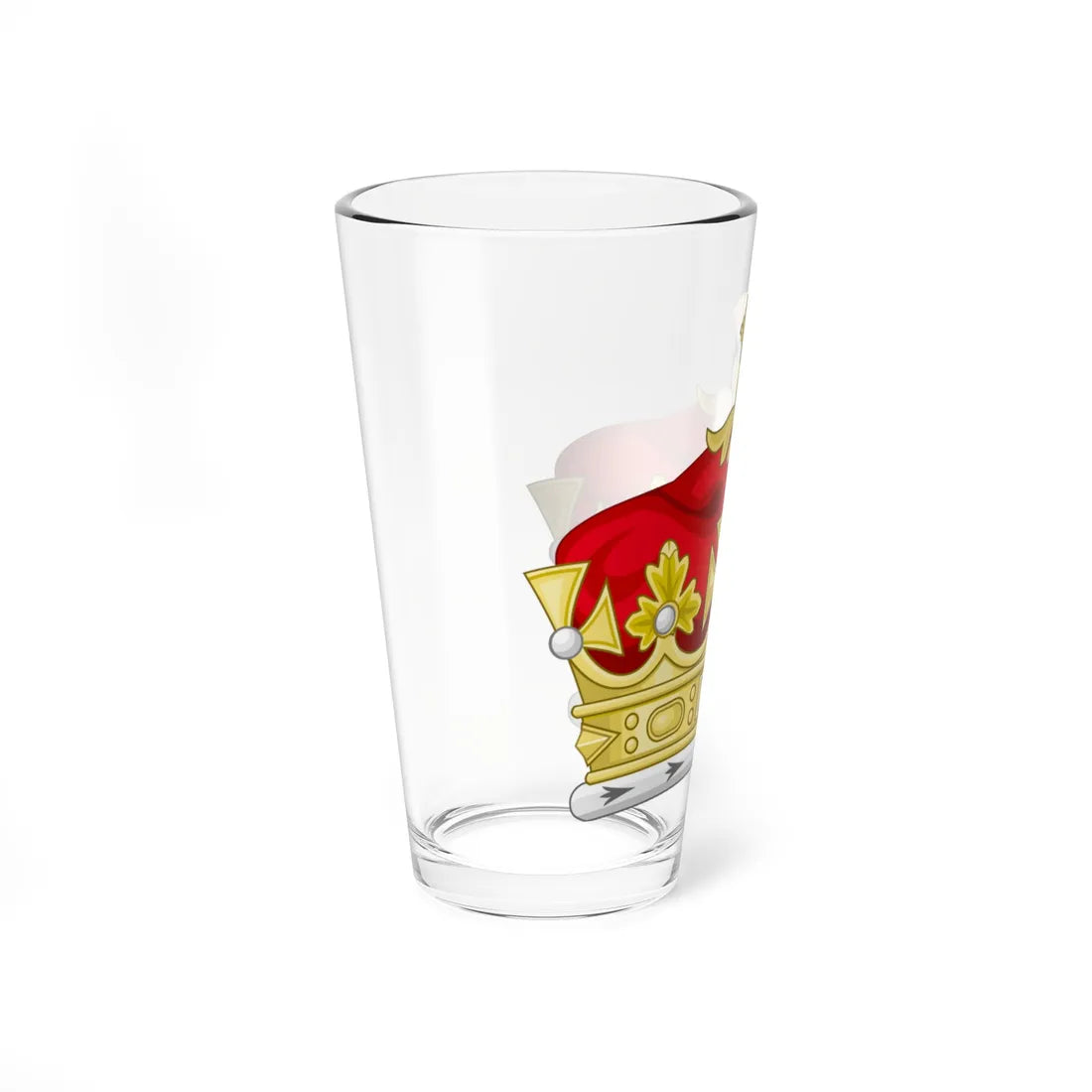 Coronet of a Grandchild of the Sovereign (United Kingdom) (Coat of Arms) Pint Glass 16oz - Go Mug Yourself
