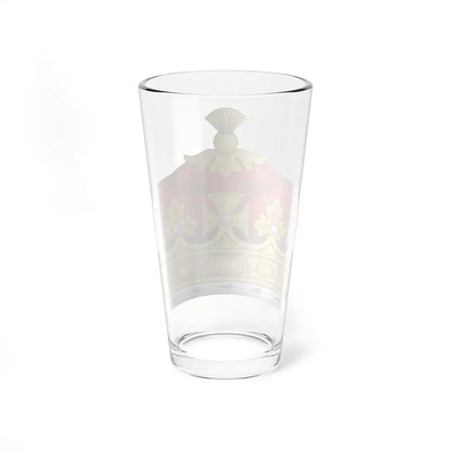 Coronet of a Grandchild of the Sovereign (United Kingdom) (Coat of Arms) Pint Glass 16oz - Go Mug Yourself