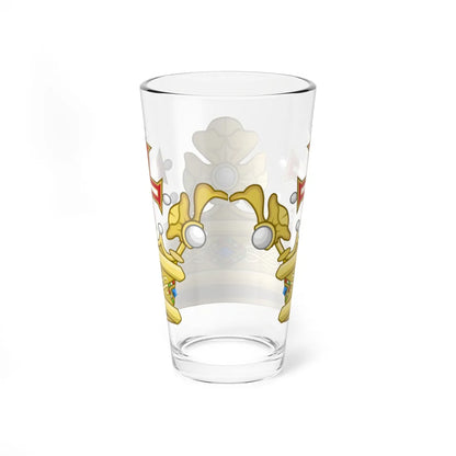 Coronet of a Prince-ss of Savoy (Italy) (Coat of Arms) Pint Glass 16oz - Go Mug Yourself
