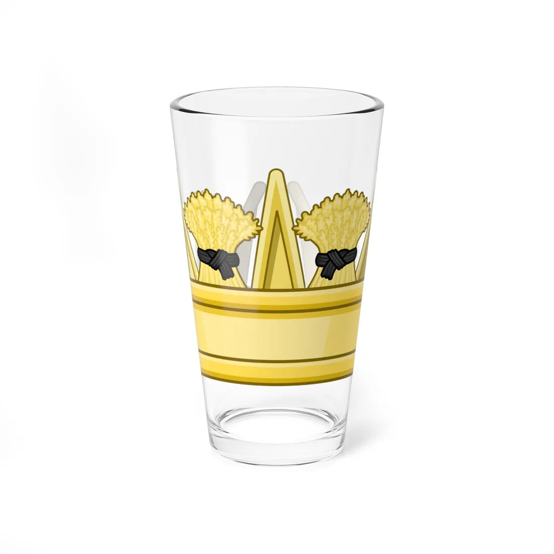 Coronet of a Scottish Area Council 1996 (United Kingdom) (Coat of Arms) Pint Glass 16oz 16oz - Go Mug Yourself