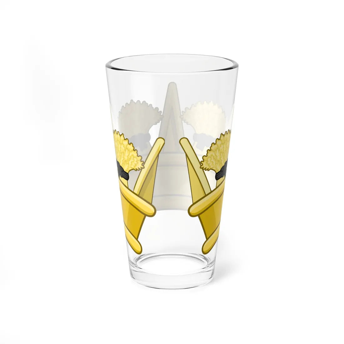 Coronet of a Scottish Area Council 1996 (United Kingdom) (Coat of Arms) Pint Glass 16oz - Go Mug Yourself