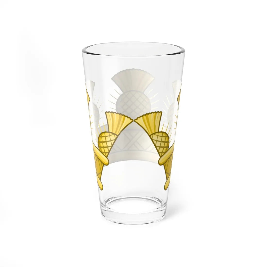 Coronet of a Scottish District Council 1973-1996 (United Kingdom) (Coat of Arms) Pint Glass 16oz - Go Mug Yourself