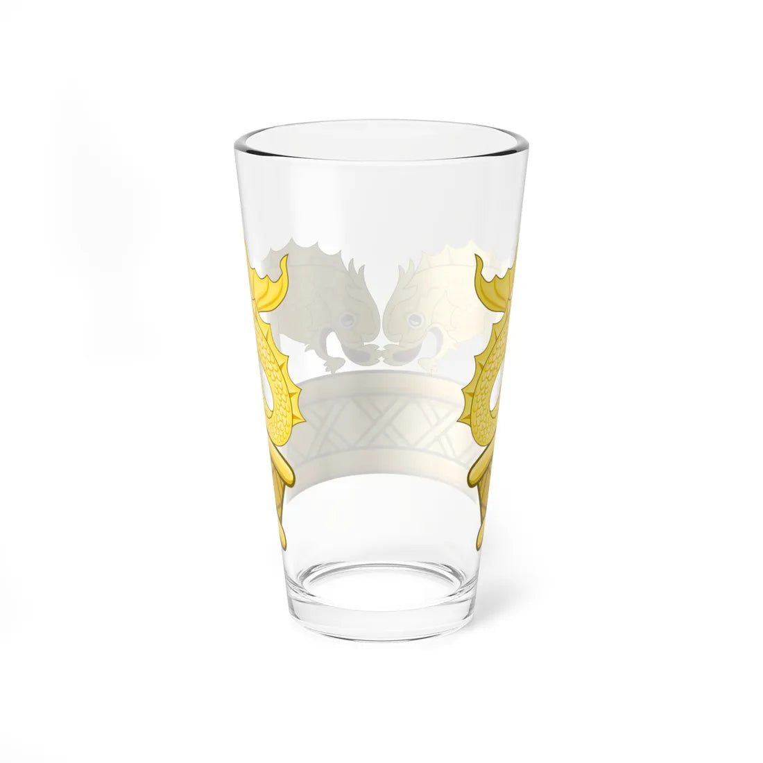 Coronet of a Scottish Island Council 1973-1996 (United Kingdom) (Coat of Arms) Pint Glass 16oz - Go Mug Yourself