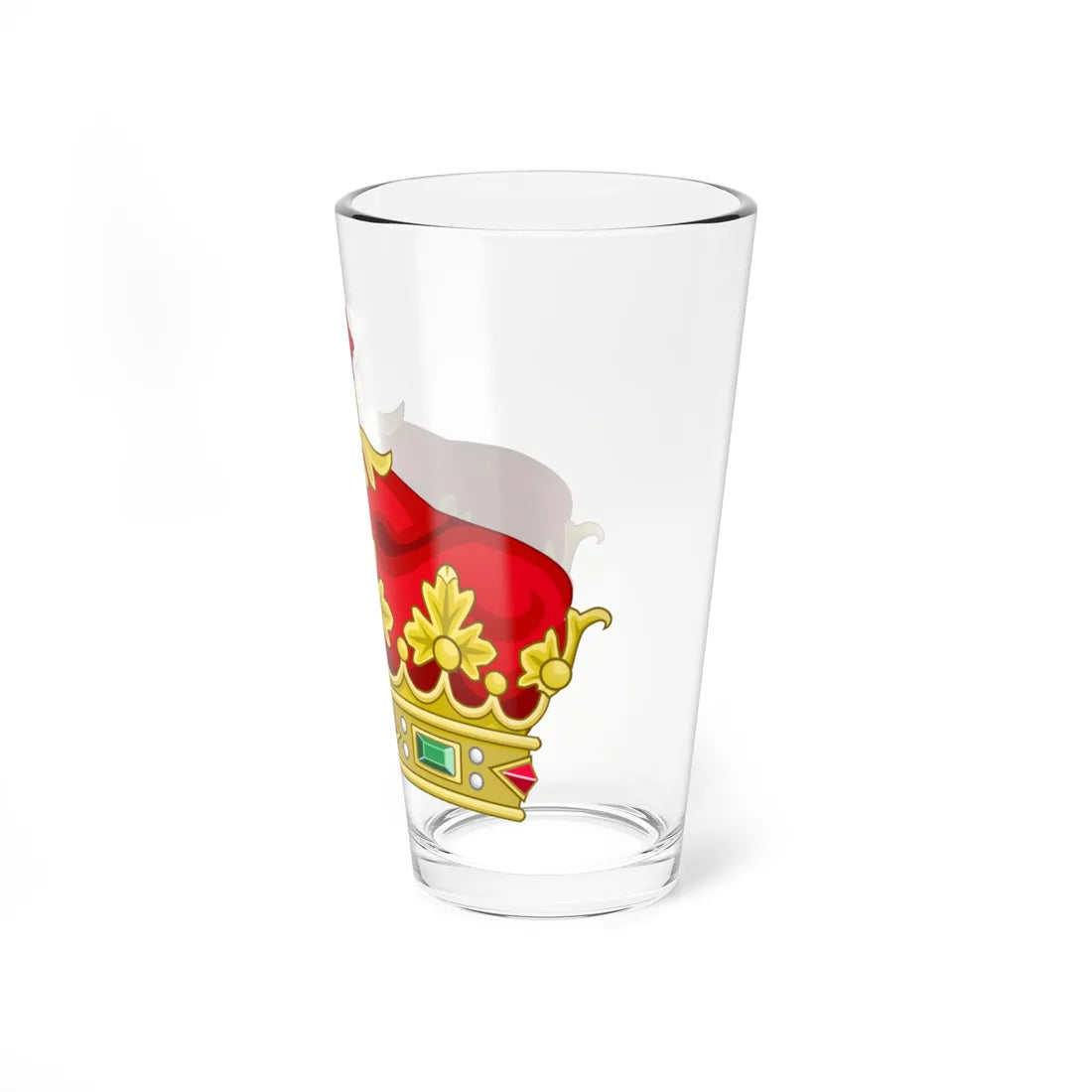 Coronet of an Infante - Kingdom of Portugal (Portugal) (Coat of Arms) Pint Glass 16oz - Go Mug Yourself