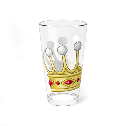 Coronet of Count - Portugal (Portugal) (Coat of Arms) Pint Glass 16oz - Go Mug Yourself