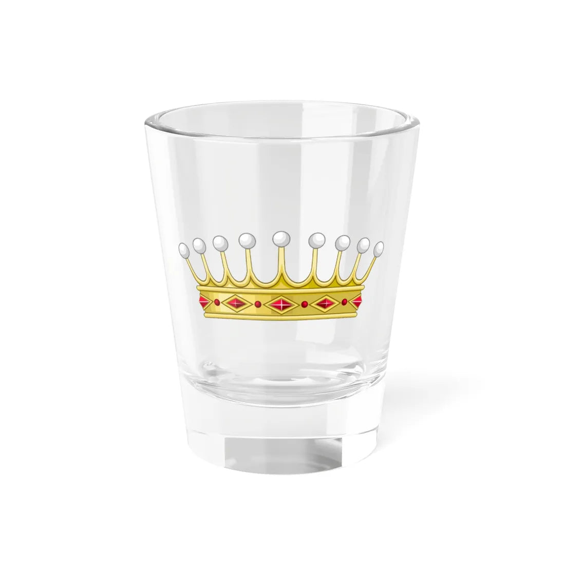 Coronet of Count - Portugal (Portugal) (Coat of Arms) Shot Glass 1.5oz 1.5oz - Go Mug Yourself