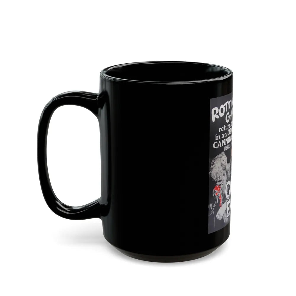 CORPSE EATERS 1974 Movie Poster - Black Coffee Mug-Go Mug Yourself