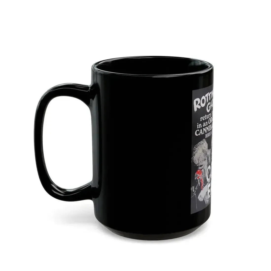 CORPSE EATERS 1974 Movie Poster - Black Coffee Mug - Go Mug Yourself