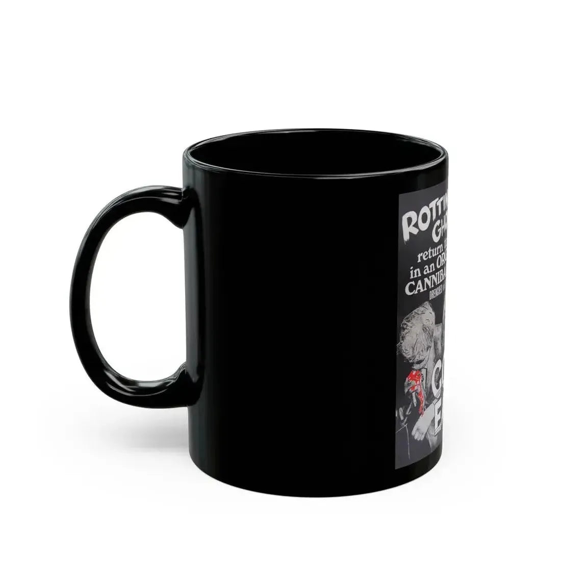 CORPSE EATERS 1974 Movie Poster - Black Coffee Mug - Go Mug Yourself
