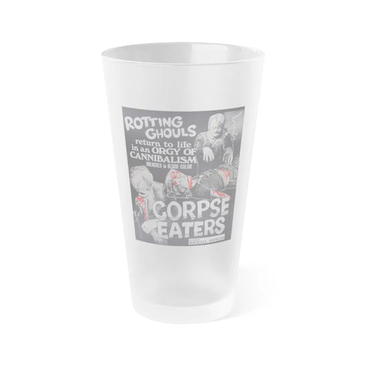 CORPSE EATERS 1974 Movie Poster - Frosted Pint Glass 16oz-16oz-Frosted-Go Mug Yourself