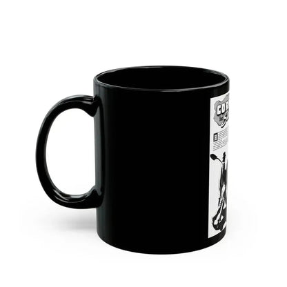 Corpse for Sale, Male Home Companion, October 1942 - Black Coffee Mug - Go Mug Yourself