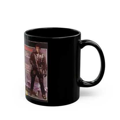 CORRIDA DA MORTE ANO 2000 AKA DEATH RACE 2000 (VHS COVER) - Black Coffee Mug - Go Mug Yourself
