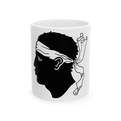 Corse Icone (France) White Coffee Mug 11oz - Go Mug Yourself